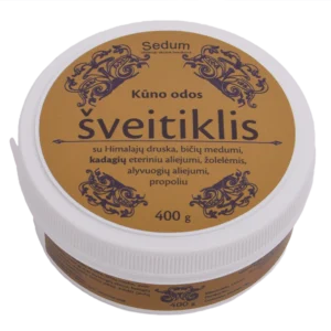 Su kadagių eteriniu aliejumi 400g