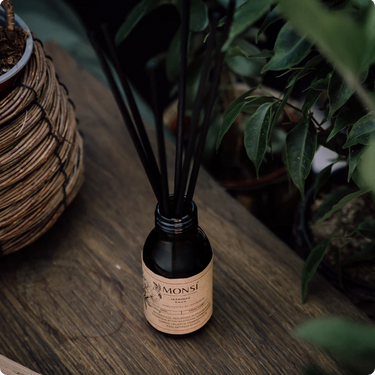100ml. namų kvapas su lazdelėmis Jazminas ir kava - Image 3